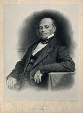 Jules René Guérin. Lithograph by J.B.A. Lafosse, 1867, after P.-L. Pierson.
