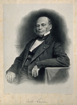Jules René Guérin. Lithograph by J.B.A. Lafosse, 1867, after P.-L. Pierson.