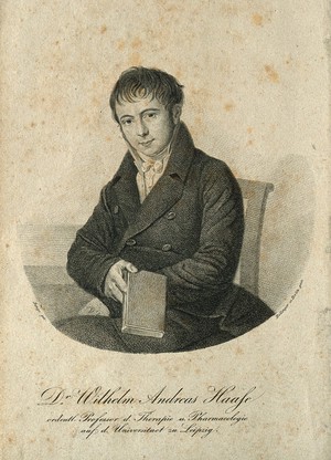 view Wilhelm Andreas Haase. Stipple engraving by F.W. Bollinger after F.A. Junge.
