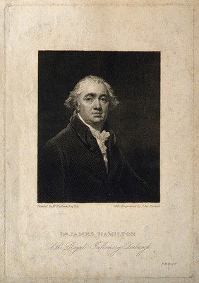 James Hamilton. Line engraving by J. Burnet, 1816, after H. Raeburn.