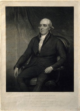 James Hamilton. Stipple engraving by T. Gaugain, 1825, after J. Watson (Gordon).
