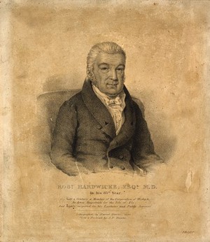 view Robert Hardwicke. Lithograph by H. Hunter, 1834, after J. P. Hunter.