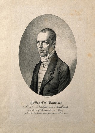 Phillip Carl Hartmann. Lithograph.
