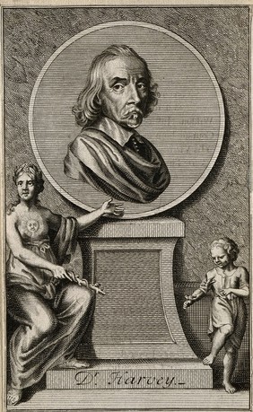 Portrait of William Harvey [1578 - 1657], surgeon