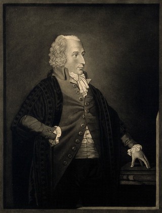 Busick Harwood. Mezzotint by J. Jones, 1791, after S. Harding.