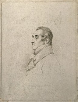 Charles Hatchett. Soft-ground etching by F. C. Lewis after T. Phillips.