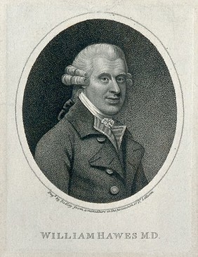 William Hawes. Stipple engraving by W. Ridley, 1802.