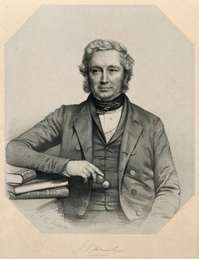 John Stevens Henslow. Lithograph by T. H. Maguire, 1849.