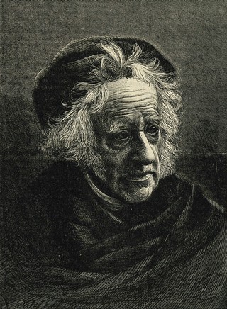 Sir John Frederick William Herschel. Wood engraving by T. Johnson after Julia Margaret Cameron, 1867.