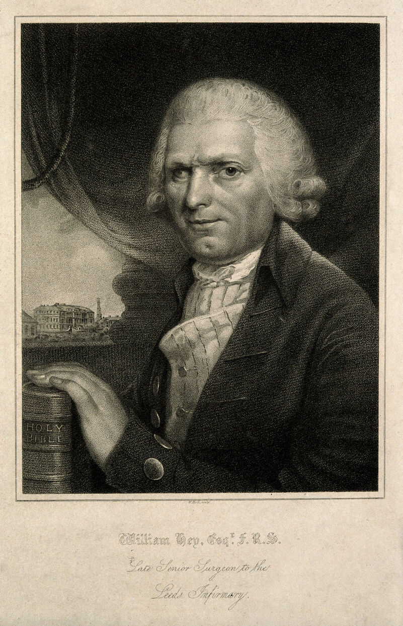 William Hey. Stipple engraving by W. Holl, 1816., by William Holl