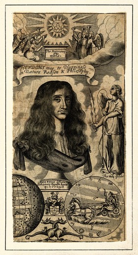 John Heydon. Line engraving, 1665.