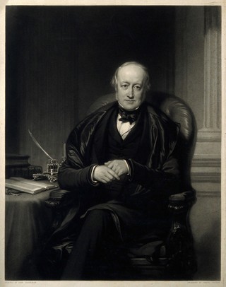 Joseph Hodgson. Mezzotint by S. Cousins after J. Partridge.