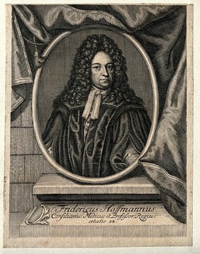 Friedrich Hoffmann II. Line engraving.