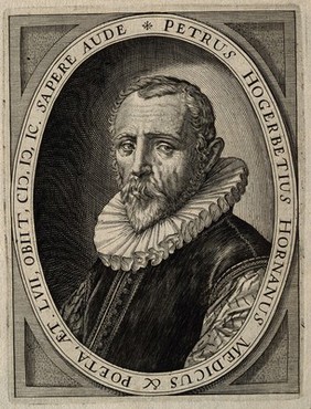 Pieter Hogerbeets. Line engraving.