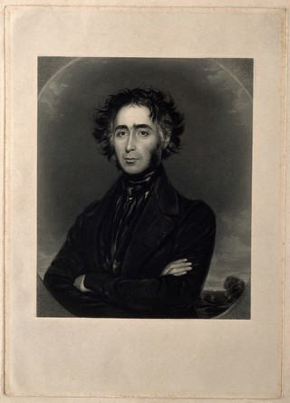 George Calvert Holland. Stipple engraving by J. Brown after J. Moore.