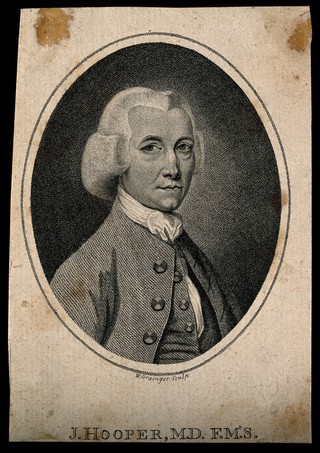 Joseph Hooper. Stipple engraving by W. Grainger.