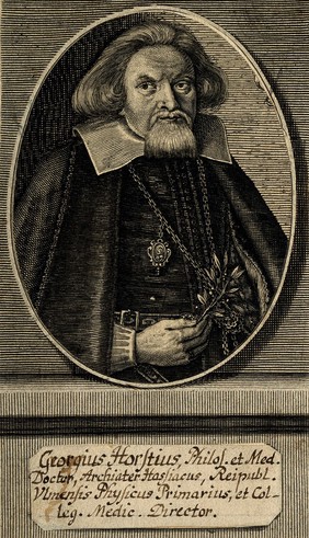 Gregor Horst. Line engraving.