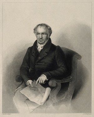 view Friedrich Heinrich Alexander von Humboldt. Stipple engraving by A. H. Payne after Jacobs.