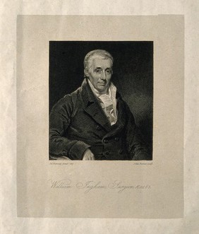 William Ingham. Line engraving by J. Burnet after J. Ramsay, 1817.