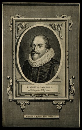 Gilbert Jacchaeus. Line engraving, 1720.