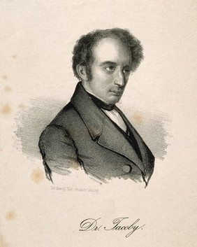 Johann L. Jacoby. Lithograph.