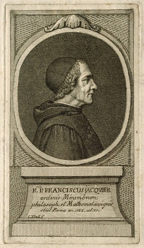 François Jacquier. Line engraving by C. Tinti.