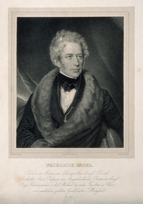 Christoph Friedrich Jaeger, Ritter von Jaxtthal. Lithograph by A. Staub after J.N. Ender.