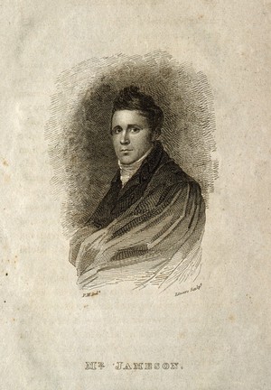 view Robert Jameson. Line engraving by W. H. Lizars, 1819, after Peter Morris (J. G. Lockhart).