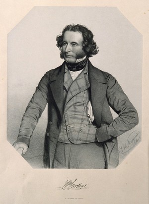 view Sir William Jardine. Lithograph by T. H. Maguire, 1849.