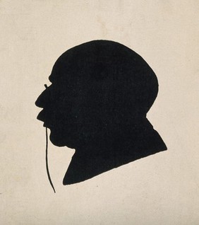 Sir Robert Jones. Silhouette.