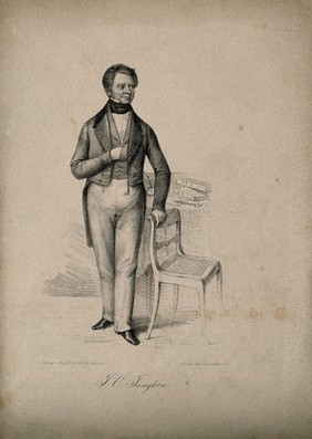 Joannes Christianus Juengken. Lithograph.