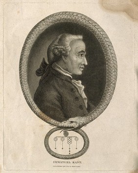 Immanuel Kant. Stipple engraving by J. Chapman, 1812.