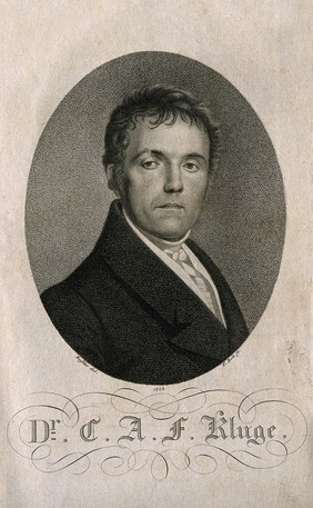 Karl Alexander Ferdinand Kluge. Stipple engraving by J.F. Bolt, 1828, after E.F. Bussler.