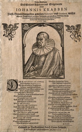 Johannes Krabbe. Woodcut and letterpress, 1616.