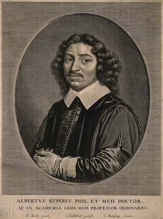 Albertus Kyper. Line engraving by J. Suyderhoeff after D. Bailly.