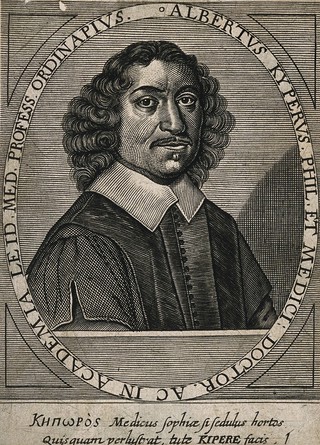 Albertus Kyper. Line engraving.