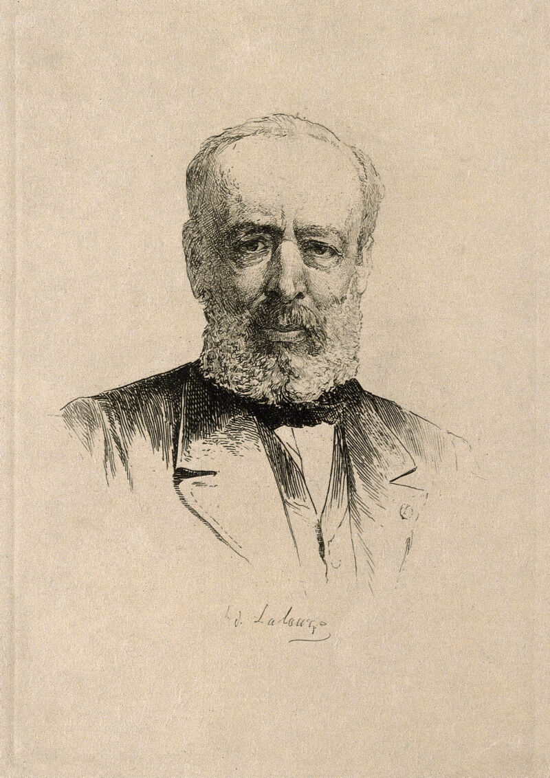 Léon Labbé. Etching by A. de Lalauze, 1891., 1891, by Adolphe Lalauze