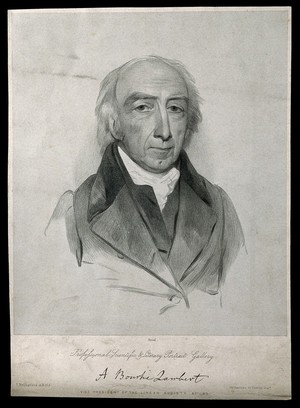 view Aylmer Bourke Lambert. Lithograph by T. Bridgford.