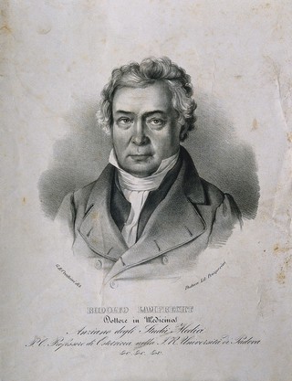 Ridolfo Lamprecht. Lithograph by G. B. Cecchini.