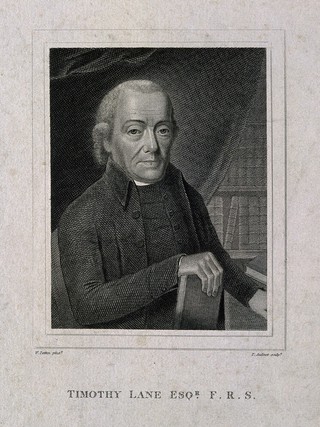 Timothy Lane. Line engraving by P. Audinet after W. Patten.