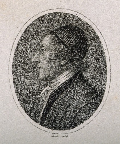 Johann Caspar Lavater. Stipple engraving by Granger after de Bruyn.