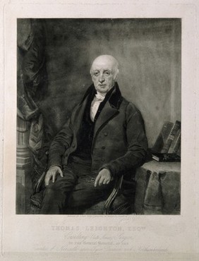 Thomas Leighton. Mezzotint by J. Egan after T. Carrick.