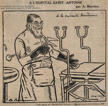 Marie Louis Félix Lejars. Process print after A. Barrère, 1930.