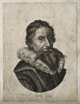 Johan Fonteyn. Etching after J.H. Muller.