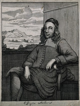 William Leybourn. Line engraving, 1669.