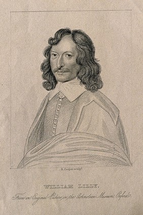 William Lilly. Stipple engraving by R. Cooper.