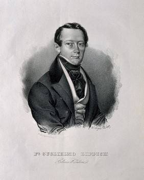 Franz Wilhelm Lippich. Lithograph by A. Sorgato, 1837.