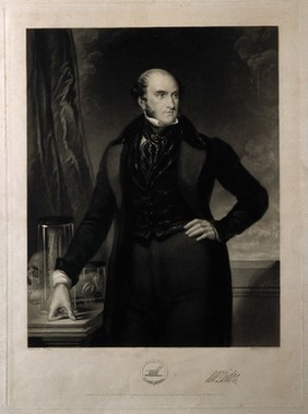 Robert Liston. Mezzotint by W. O. Geller, 1841, after W. Bagg.