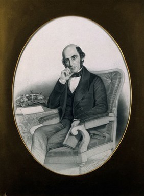 William John Little. Lithograph by F. Schapper, 1854.