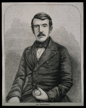 David Livingstone. Wood engraving by G. F. Sargent.